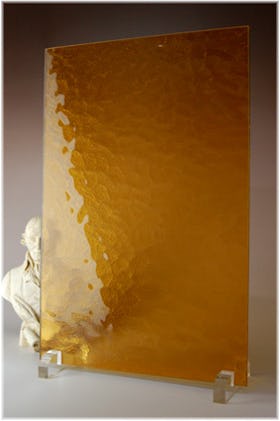 キャセドラルMIN（オレンジ） A4サイズガラス