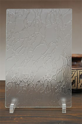 波紋 A4サイズガラス