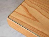 ガラスのカット・加工 - コーナーR加工:サイズイメージ R10ミリの場合