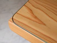 ガラスのカット・加工 - コーナーR加工:サイズイメージ R30ミリの場合