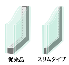 ペアガラスの構造