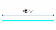 カウンター型(平面図)