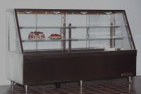 昭和レトロ　ガラスショーケース　中棚1段　片面引戸　ガラス棚　飾り棚 昭和レトロガラスショーケース中棚1段片面引戸ガラス棚飾り棚