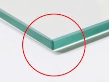 ガラスのカット・加工 - 四角形カット