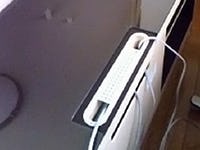 ガガラスのカット・加工 - 切り込み加工:製作例 AVラックの天板