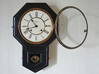 ガラスのカット・加工 - 円形・丸カット:製作例 時計のカバーガラス