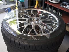 タイヤ・ホイールテーブルの自作用 - 製作例 テーブルトップ
