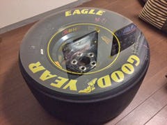 タイヤ・ホイールテーブルの自作用 - 製作例 テーブル天板